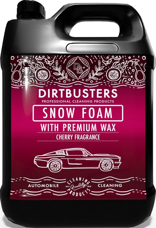 - Dirtbusters Snow Foam Car Shampoo And Wax | Powerful Thick Foam Pre Wash Car Cleaner -