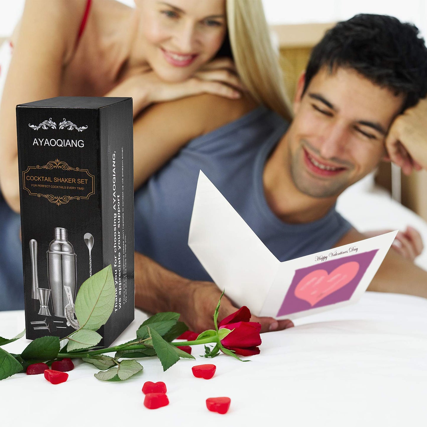 Cocktail Shakers Set,7 Pieces Cocktail Making Kit,Cocktail Shaker Set 750ml Stainless Steel Bar Tool Set Bartender Kit with Double Jigger,Muddler,Strainer,Pourers,Mixing Spoon