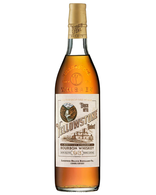 - Yellowstone Select Kentucky Straight Bourbon hand selected from 4-8 year old bourbons