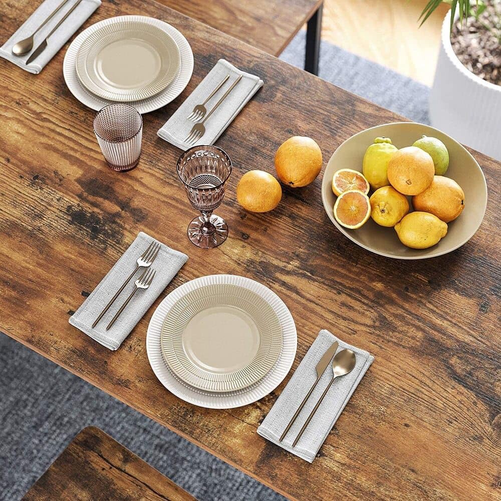 - VASAGLE Bar Table, Industrial Kitchen Table -