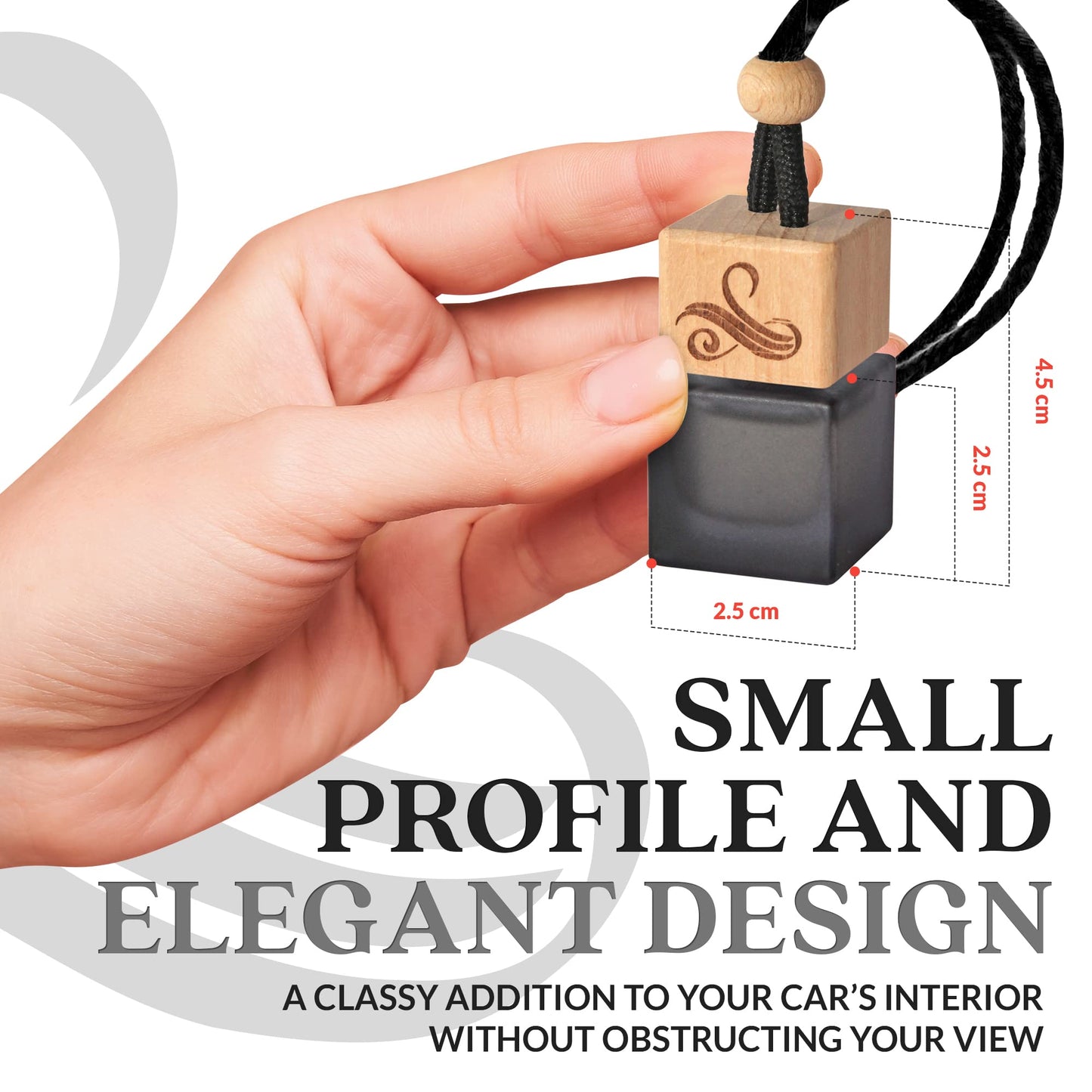 Creed Car Air Freshener for Men | Aventos Perfume Inspired Car Fragrances | Strong Car Freshener with Car Odour Eliminator Technology | Creed Air Freshener Car | GREED Car Scent by Perfa