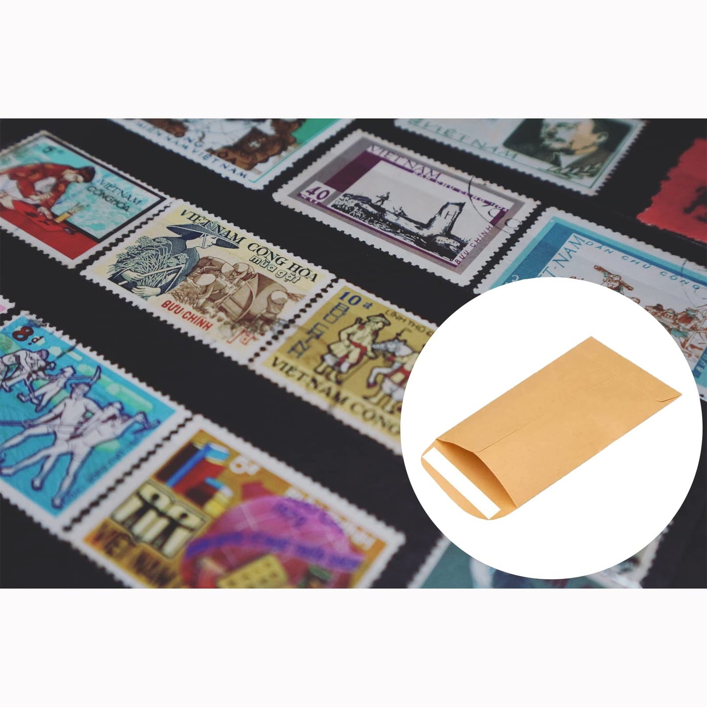 - Small Brown Envelopes for Seeds | Mini Seed Envelopes Self-Adhesive Paper | Coin Envelopes -