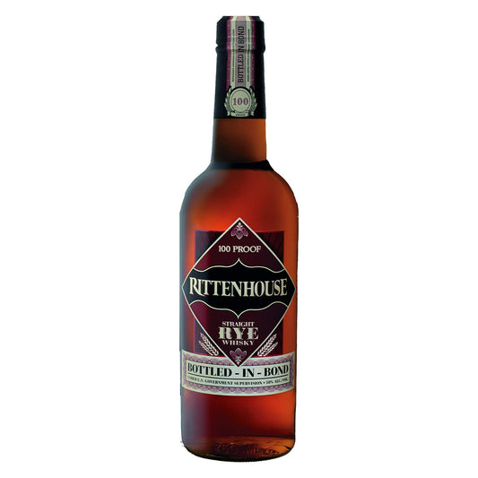 - Rittenhouse Straight Rye Whisky | Bottled-In-Bond | 70cl | 50% ABV -