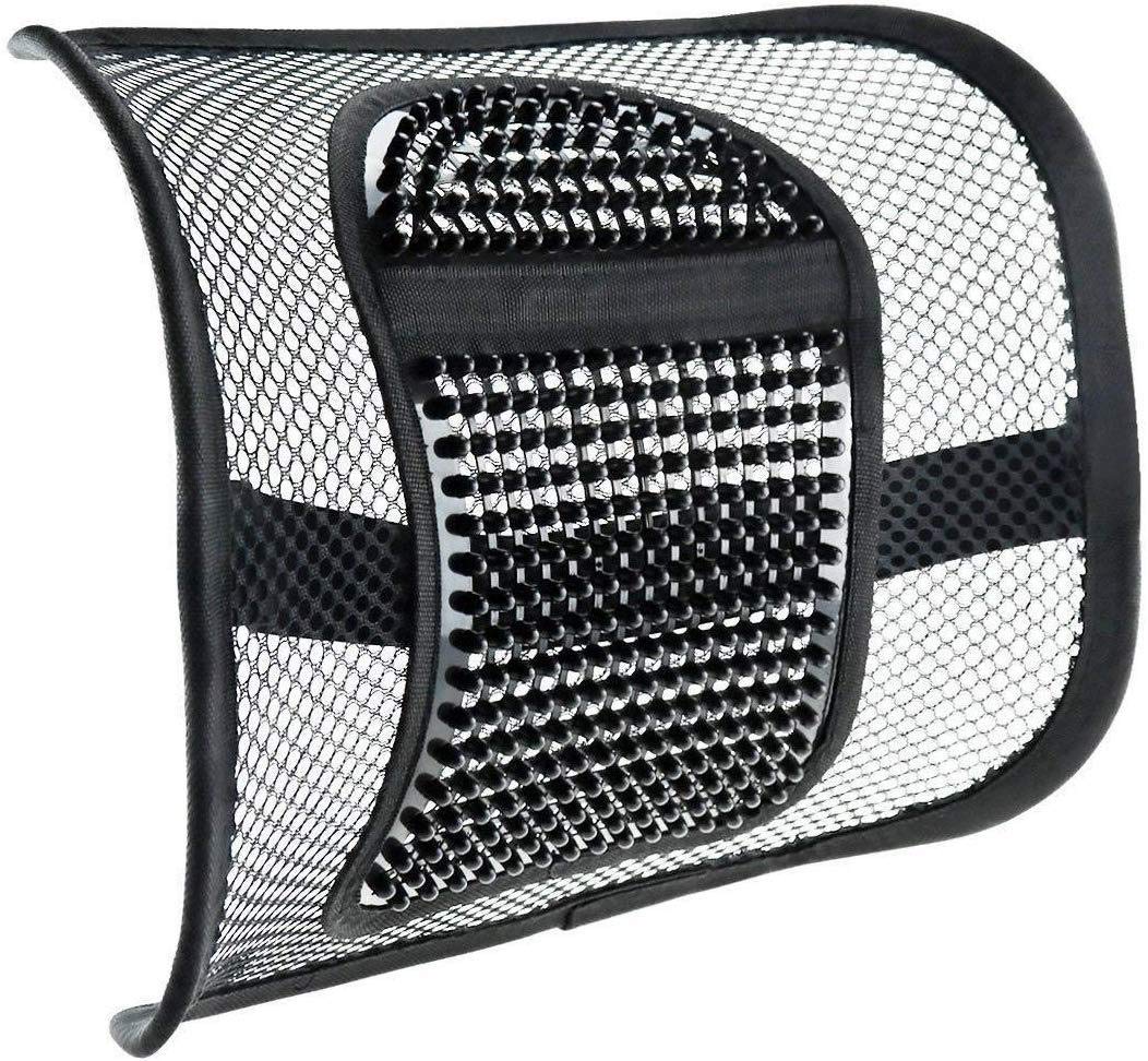 - Vinsani® Super Comfort Mesh Lumbar Back Seat Sitting Support System With Massage Nodes -