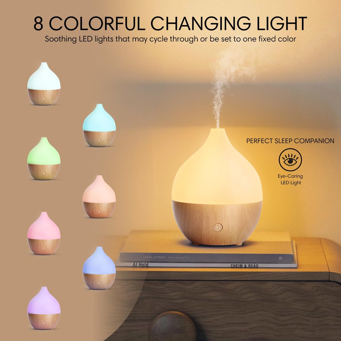 - SALKING Essential Oil Diffuser | 100ml Small Aromatherapy Diffuser -