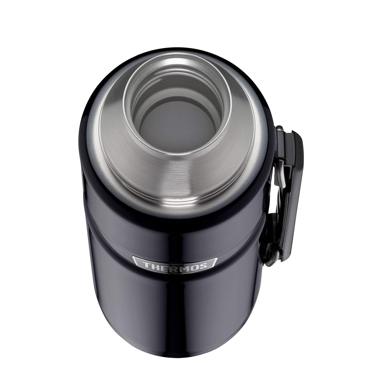 - Thermos Stainless King Flask | glossy black | 1.2 L |33.6 x 11.99 x 33.6 cm -