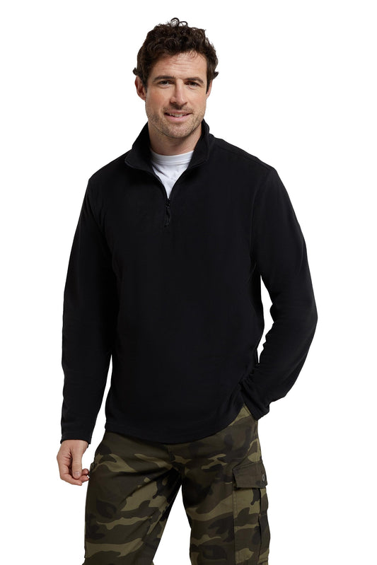 - Mountain Warehouse Camber II | Mens Half-Zip Fleece -