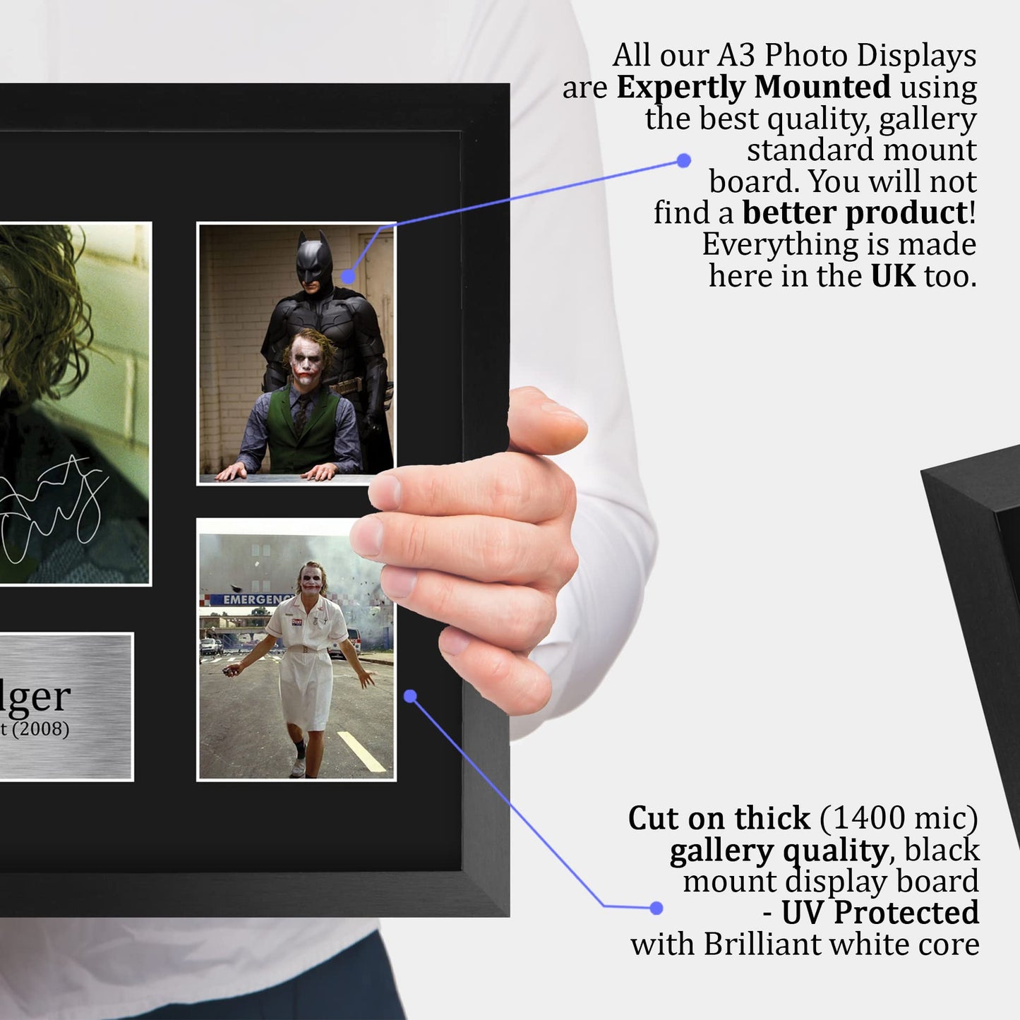 - HWC Trading FR A3 Heath Ledger Joker-