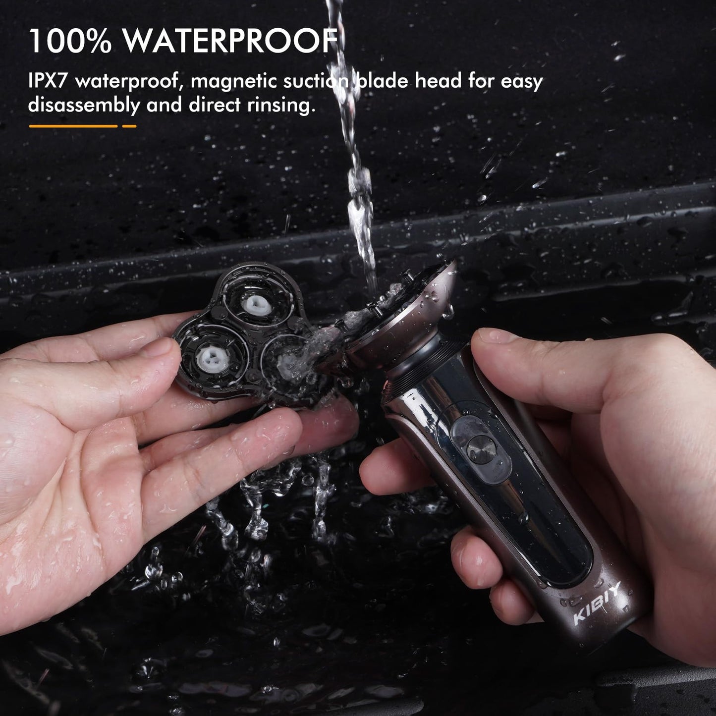 - Electric Shaver for Men | Cordless Rechargeable Rotary Shaver -