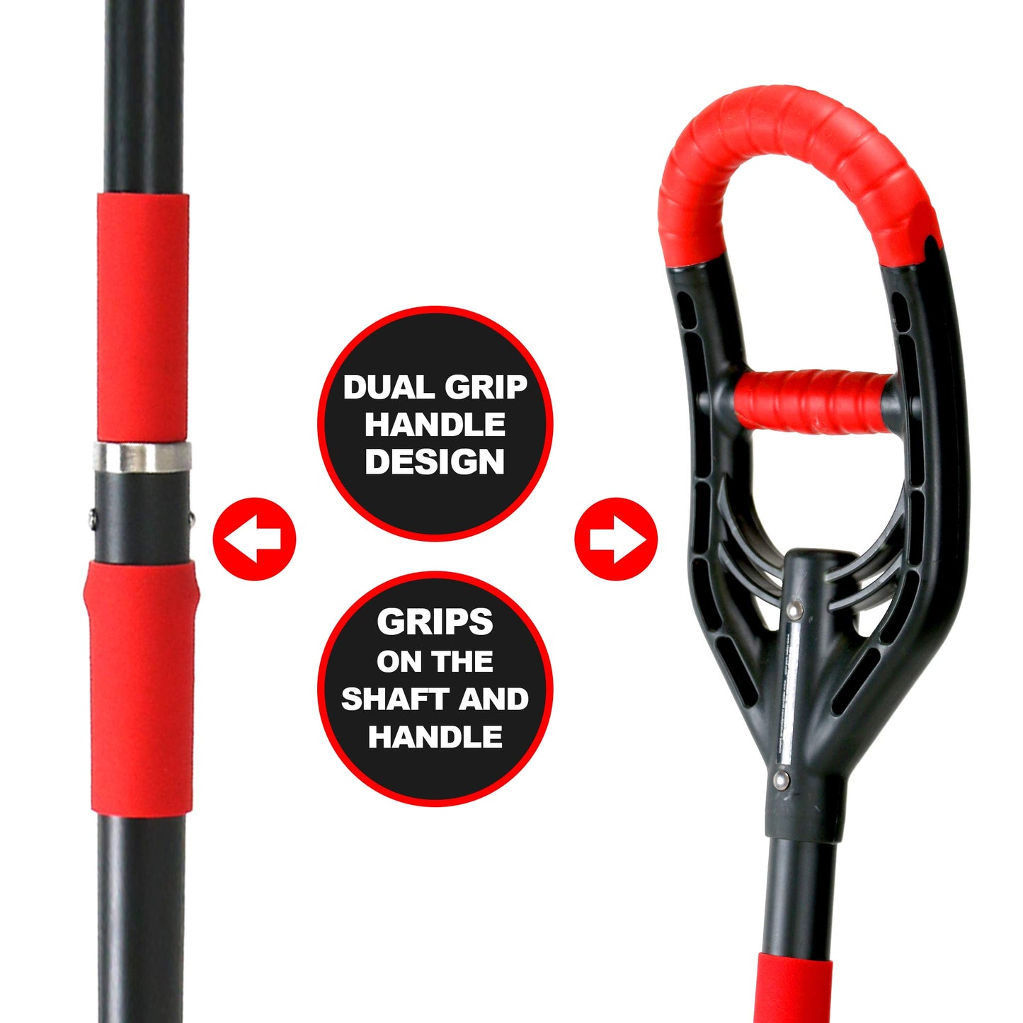 - Roamwild Multi-Digger Garden Spade | Reinforced Fibreglass Light Weight Gardening Arrow Head Shovel -