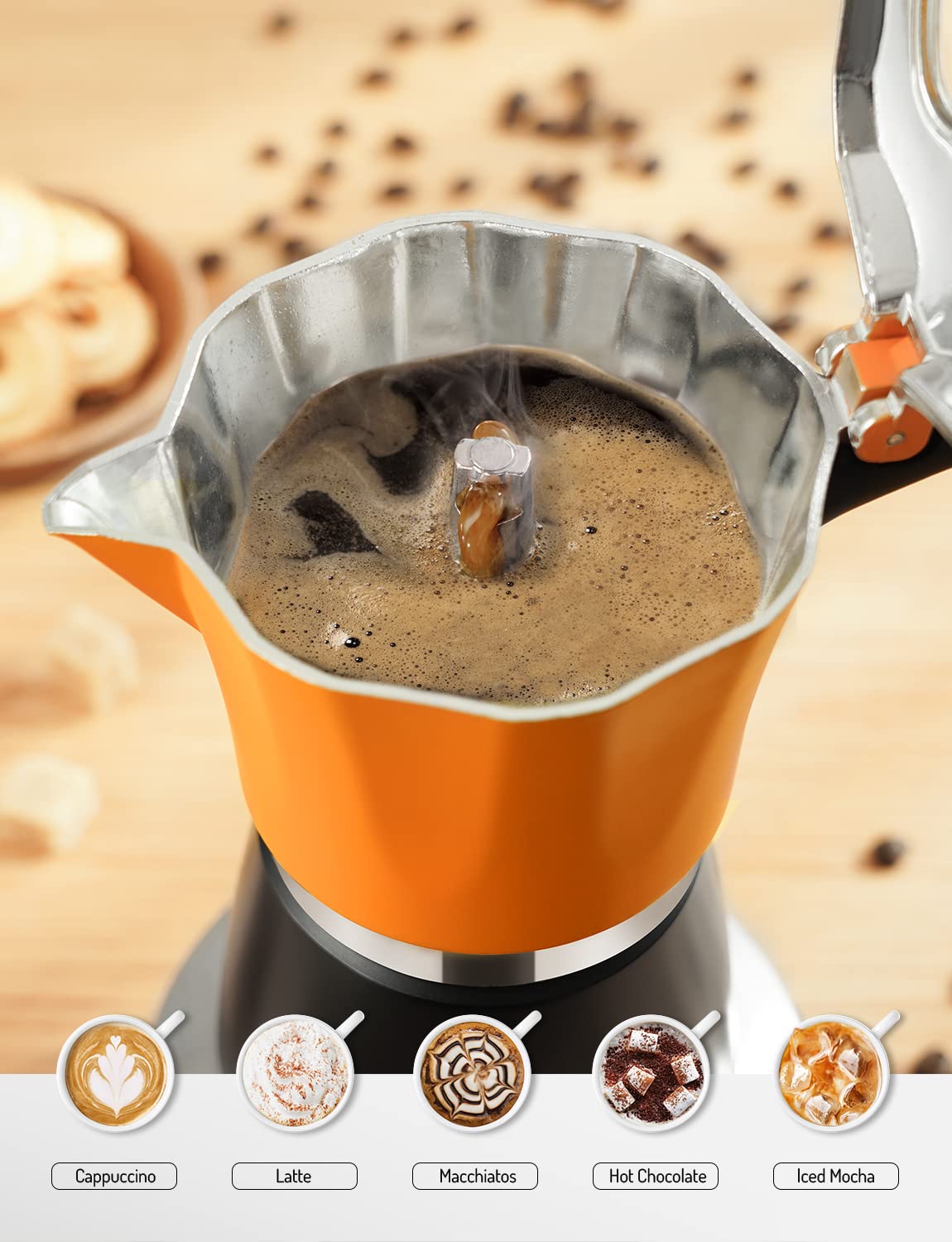 - TWOMEOW | Stovetop Coffee Maker | Espresso | Italian Moka Pot -