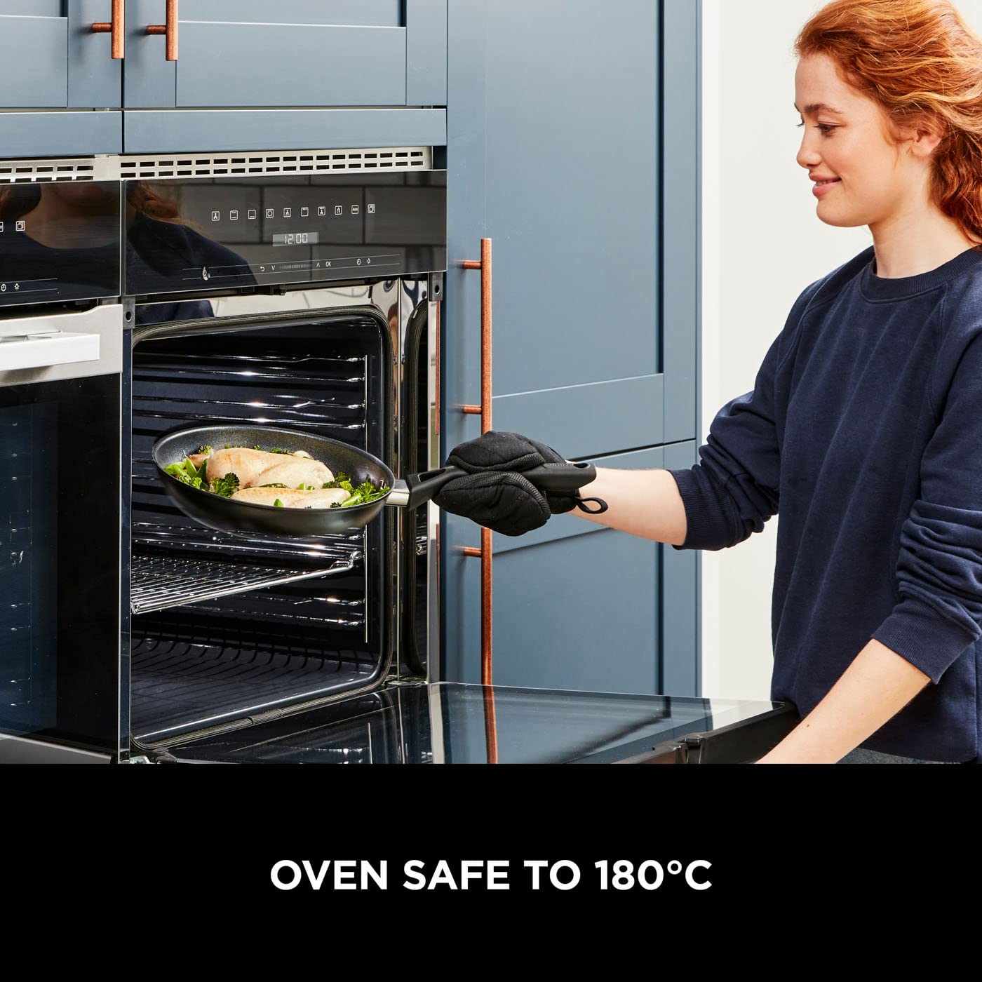 - Ninja ZEROSTICK Classic Cookware | 28cm Frying Pan | Non-Stick | Long Lasting Aluminium Frying Pan -