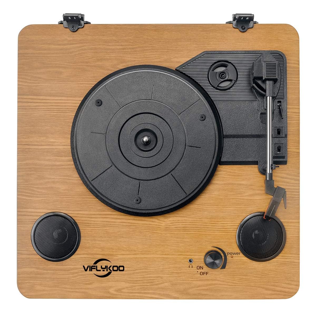 - Record Player | Bluetooth Portable Vinyl Turntable | Digital Encoder Built-in Stereo Speaker -