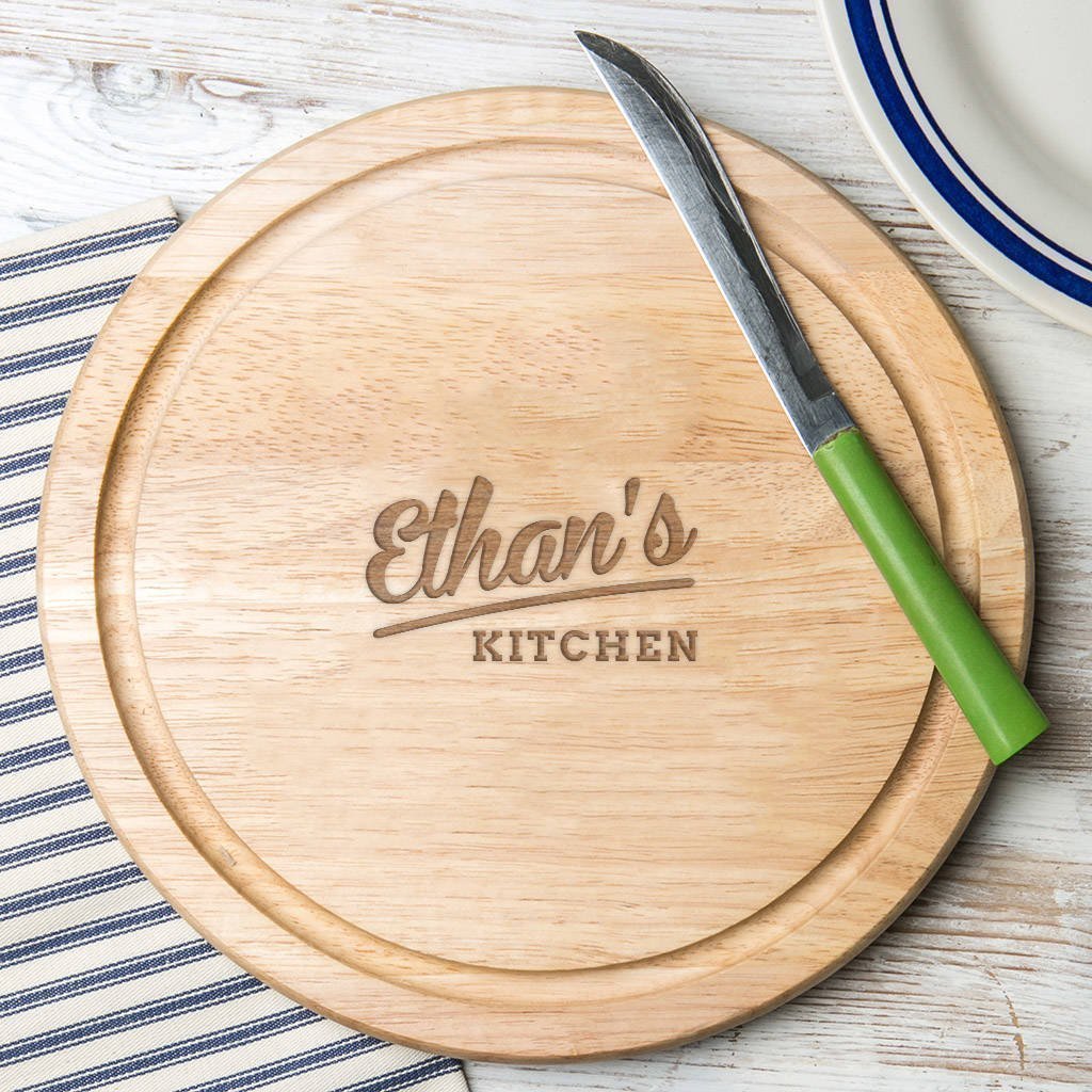 - Personalised Kitchen Chopping Board | Housewarming Gifts For Men -