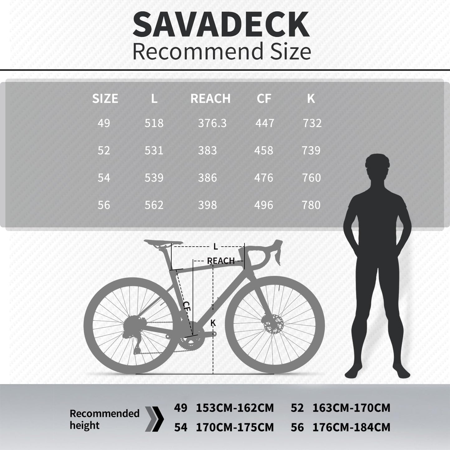 - SAVADECK Carbon Road Bike | Lightweight Full Carbon Racing Bicycle -