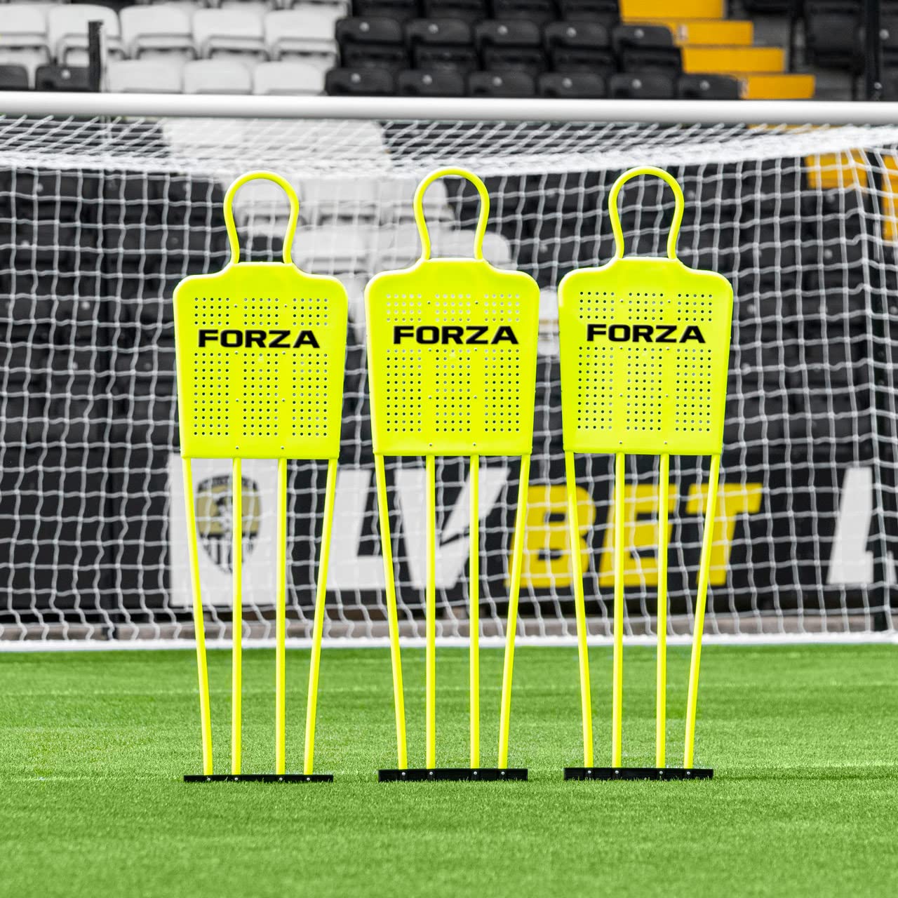 - FORZA Football Free Kick Mannequins | Junior/Senior Football Set Piece Dummies (Junior, Pack of 3) -