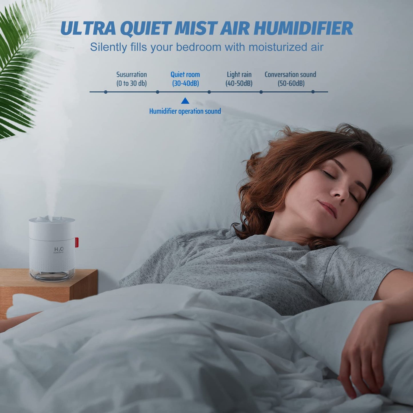 - Humidifiers 500ml | Cool Mist Humidifiers | Air Humidifier With Ultrasonic Quiet Mode -