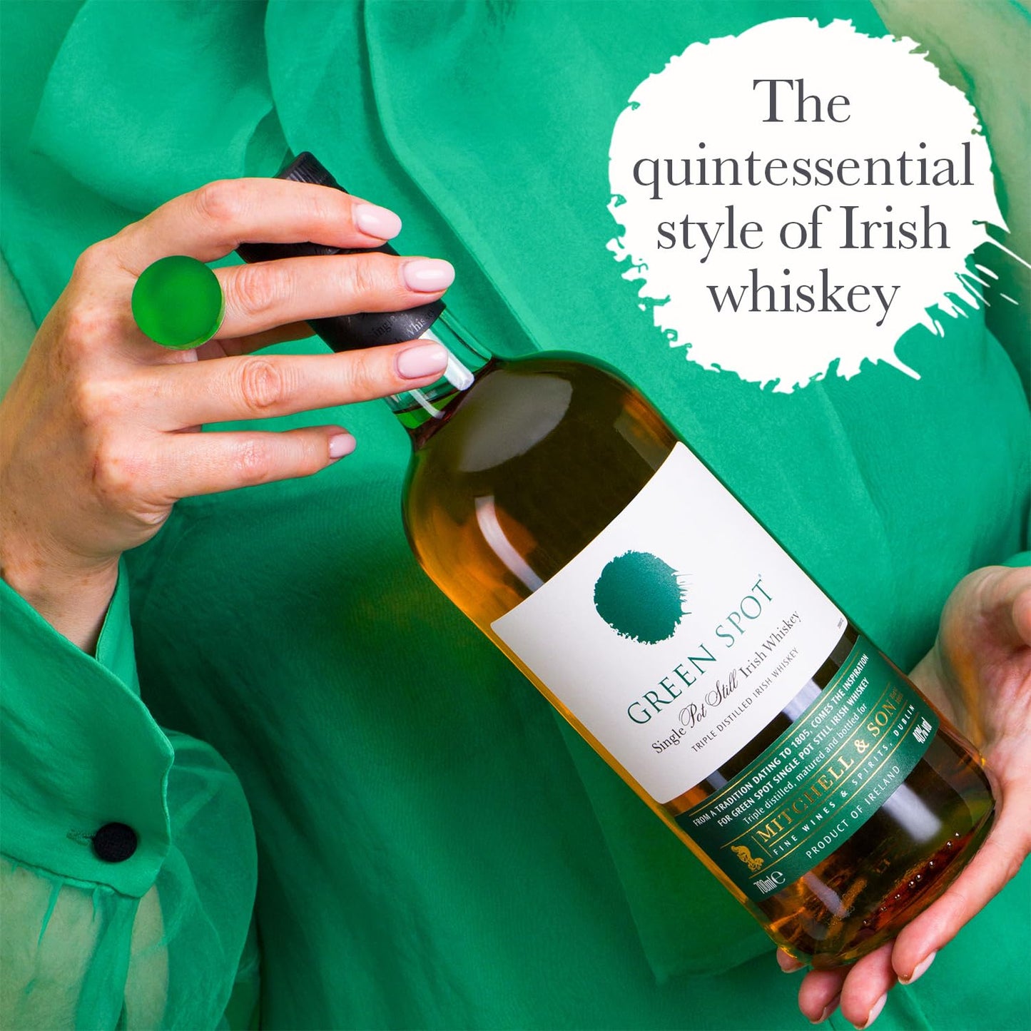 - Green Spot Single Pot Still Irish Whisky with Gift Box | 70cl -
