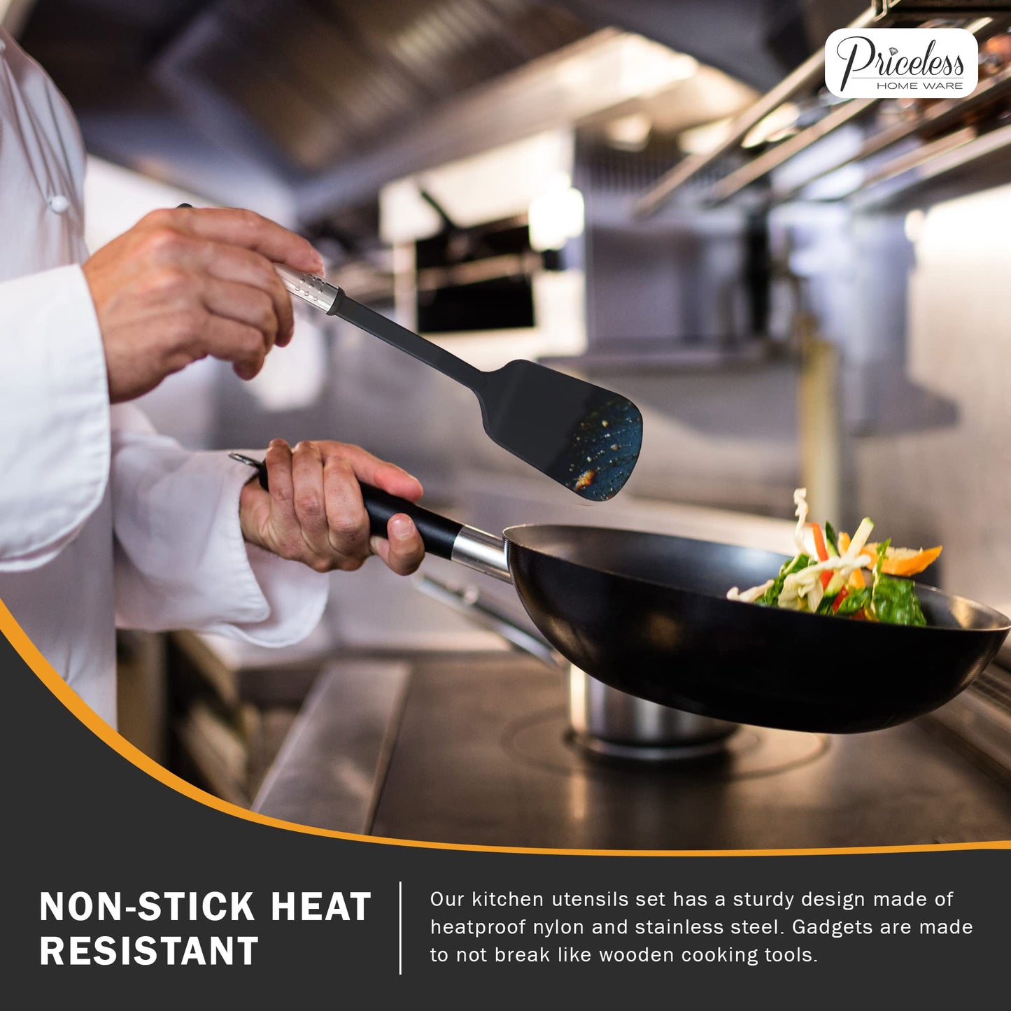 - Priceless Homeware Kitchen Utensils Set | 17 Cooking Utensils Set | Kitchen Tool -