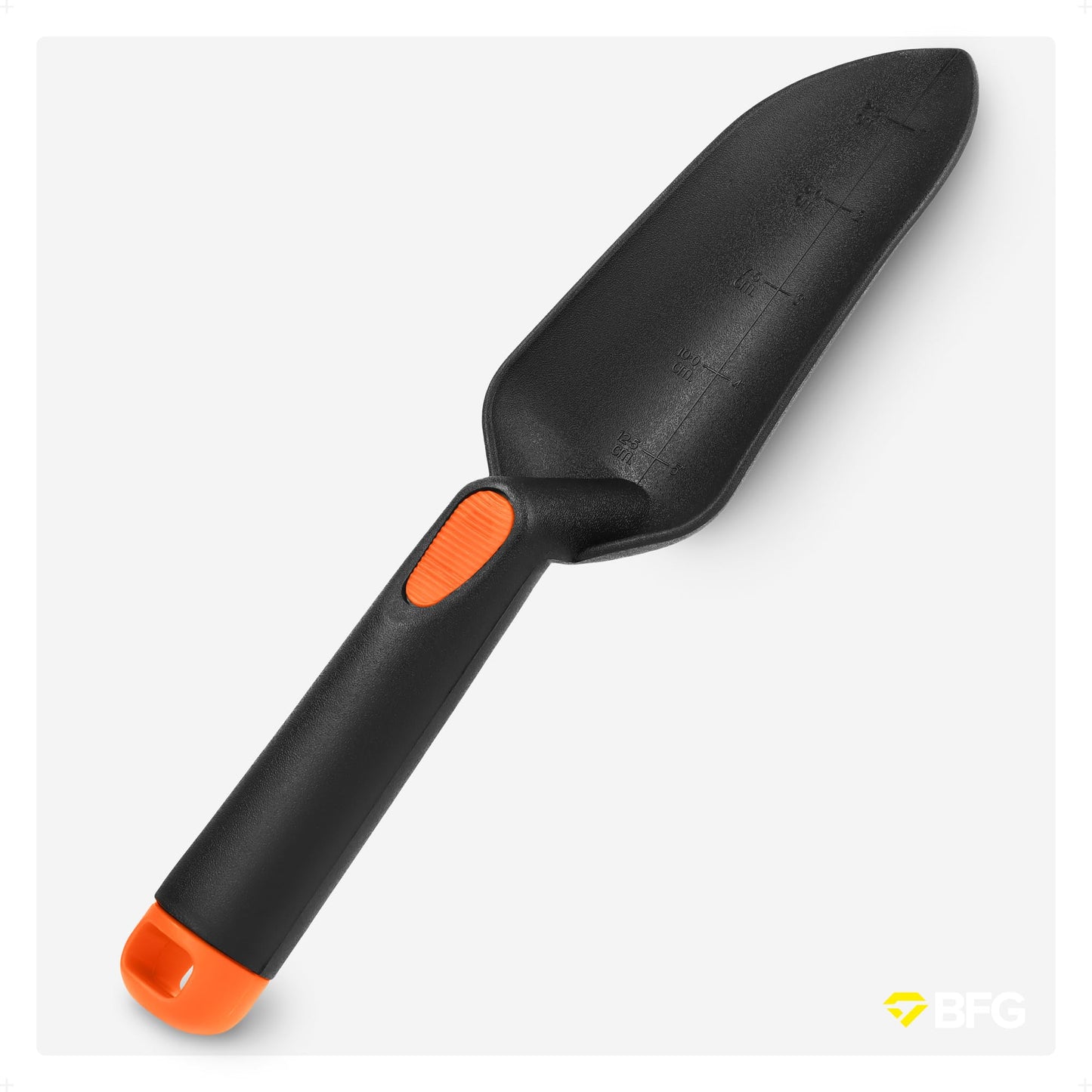 BFG Garden Tools Set Rake Trowel Fork, Lightweight Gardening Tools Set Heavy Duty, Garden Hand Fork, Hand Rake, Hand Trowel, Robust Garden Accessories Garden Rake, Garden Fork, Garden Trowel Tool Kit