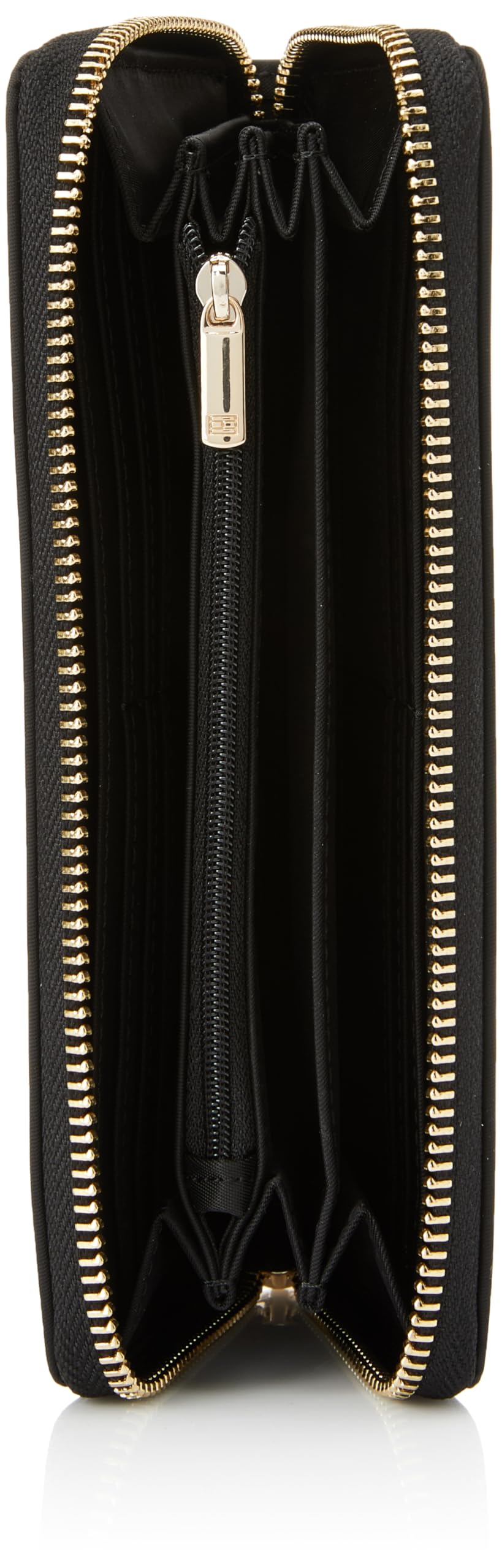 - Tommy Hilfiger Women's Poppy TH Large ZA AW0AW15642 Wallets | Black -