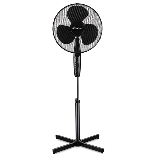 - Schallen 16" Electric | Oscillating Floor | Standing Tall | Pedestal Air Cooling Fan -