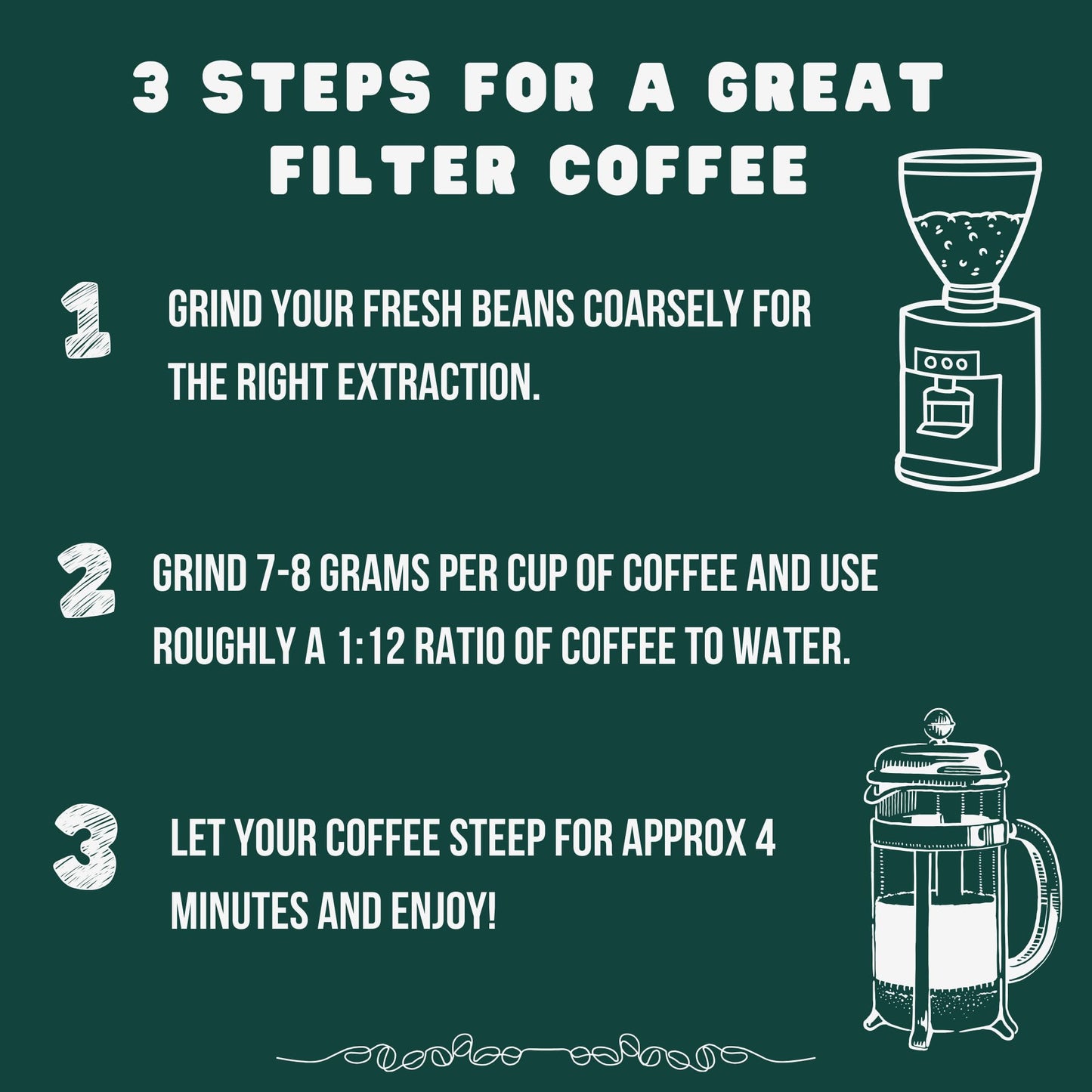 Counter Coffee | Mexican Decaf Whole Beans | Chemical-Free Decaffeinated | 100% Arabica Beans Medium Roasted | Rainforest Alliance Certified | Perfect for Afternoons | 1KG Whole Bean