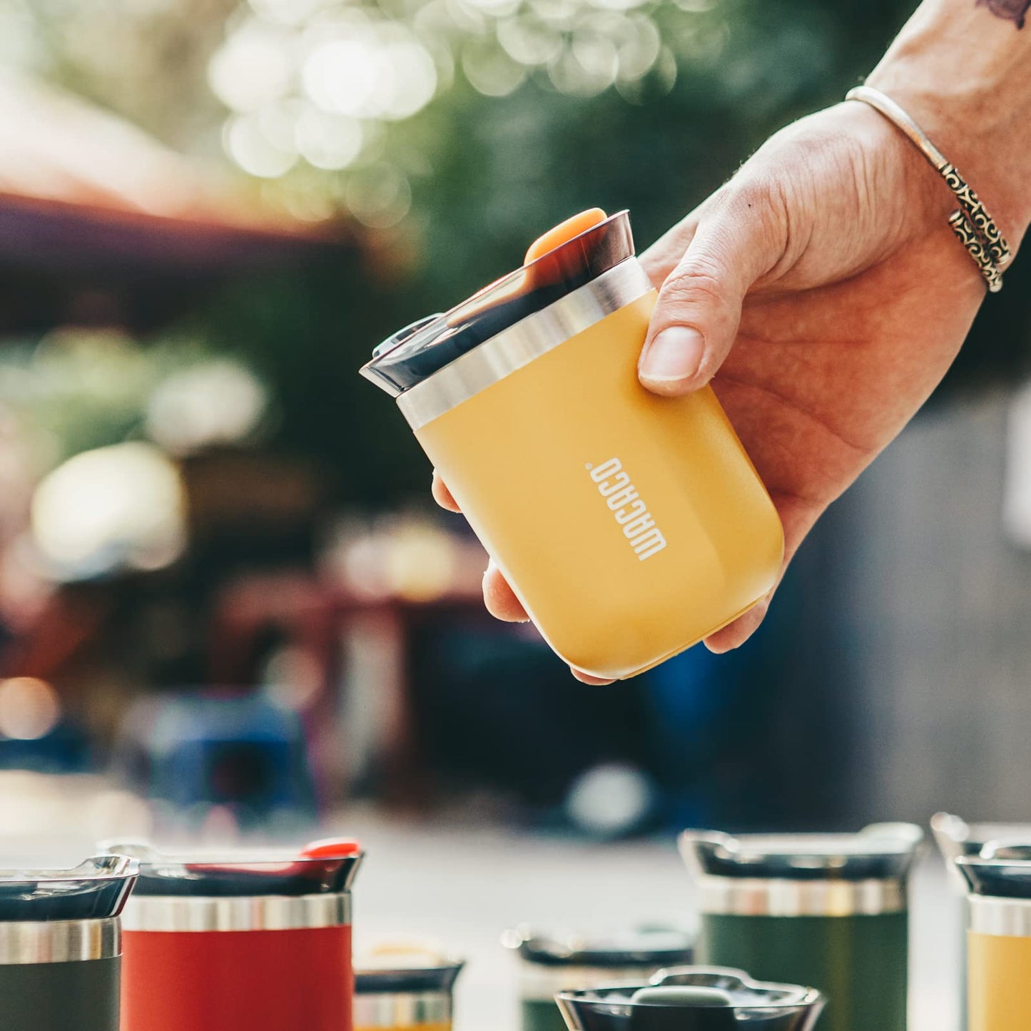 - WACACO Octaroma Classico Vacuum Insulated Coffee Mug