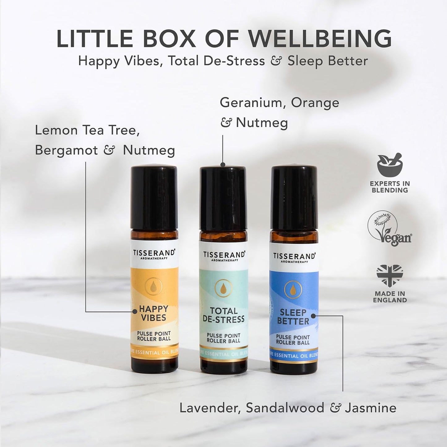 - Tisserand Aromatherapy | The Little Box of Wellbeing  | Happy Vibes -