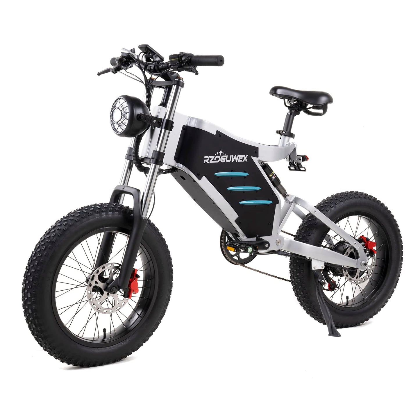 - RZOGUWEX Electric Bicycle | 20 Inch Off-Road EBIKE for Adults -