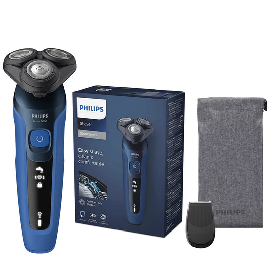 - Philips Shaver Series 5000 | Wet and Dry Electric Shaver | ComfortTech blades 360° -