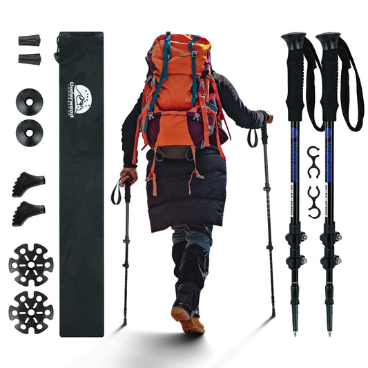 - Underwood-Aggregator Walking Poles | Pack Collapsible Hiking Poles |for Women and Men -