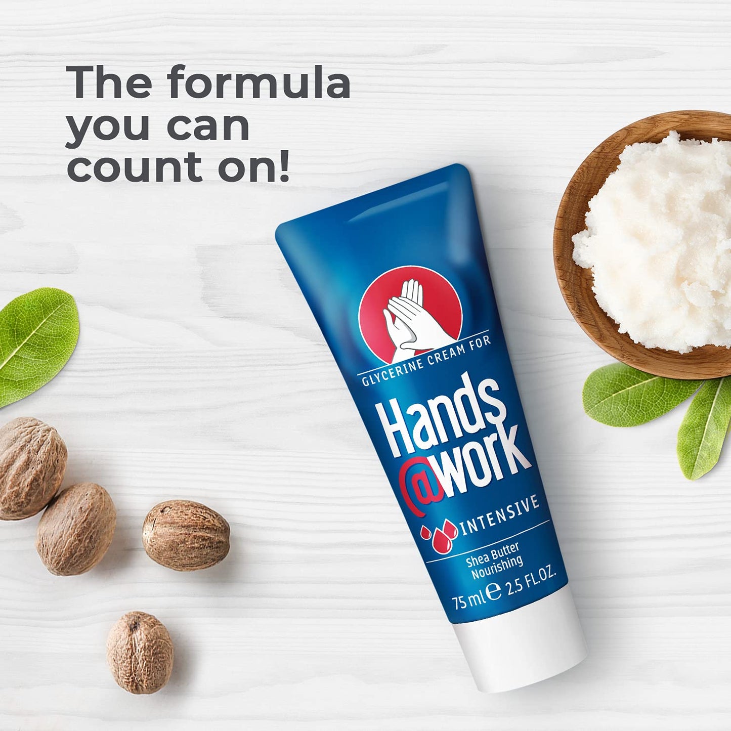 - Hands@Work | Intensive Formula | Nourishing | Glycerine Hand Cream -