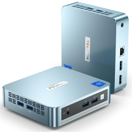 - PELADN WI-4 Mini PC Intel 11th Gen N5095(up to 2.9GHz) | 8GB DDR4 256GB -