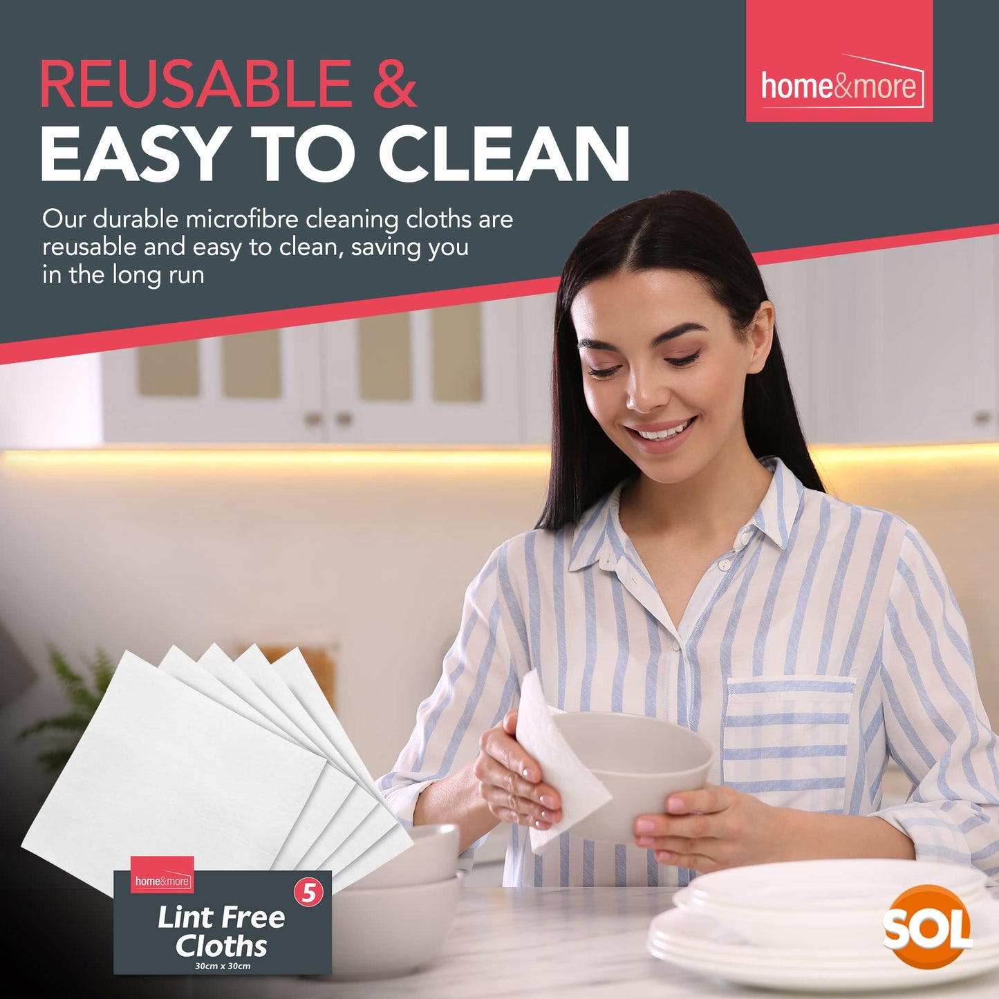 5pk Lint Free Cleaning Cloths | Lint Free Cloths for Oiling Wood, Cleaning Screens, Reusable and Easy to Clean Lint Free Cleaning Cloth, Lint Free Rags, Lint Free Cloths for Cleaning, Lint Free Cloth