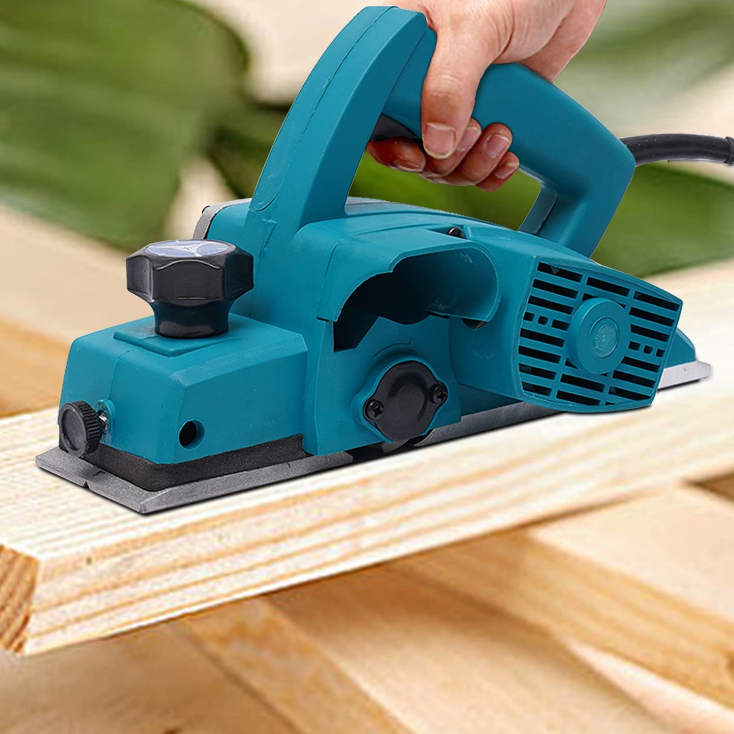 - Electric Wood Planer | Home and Garden Electric Planer | 220V 800W Portable Wood Planer -