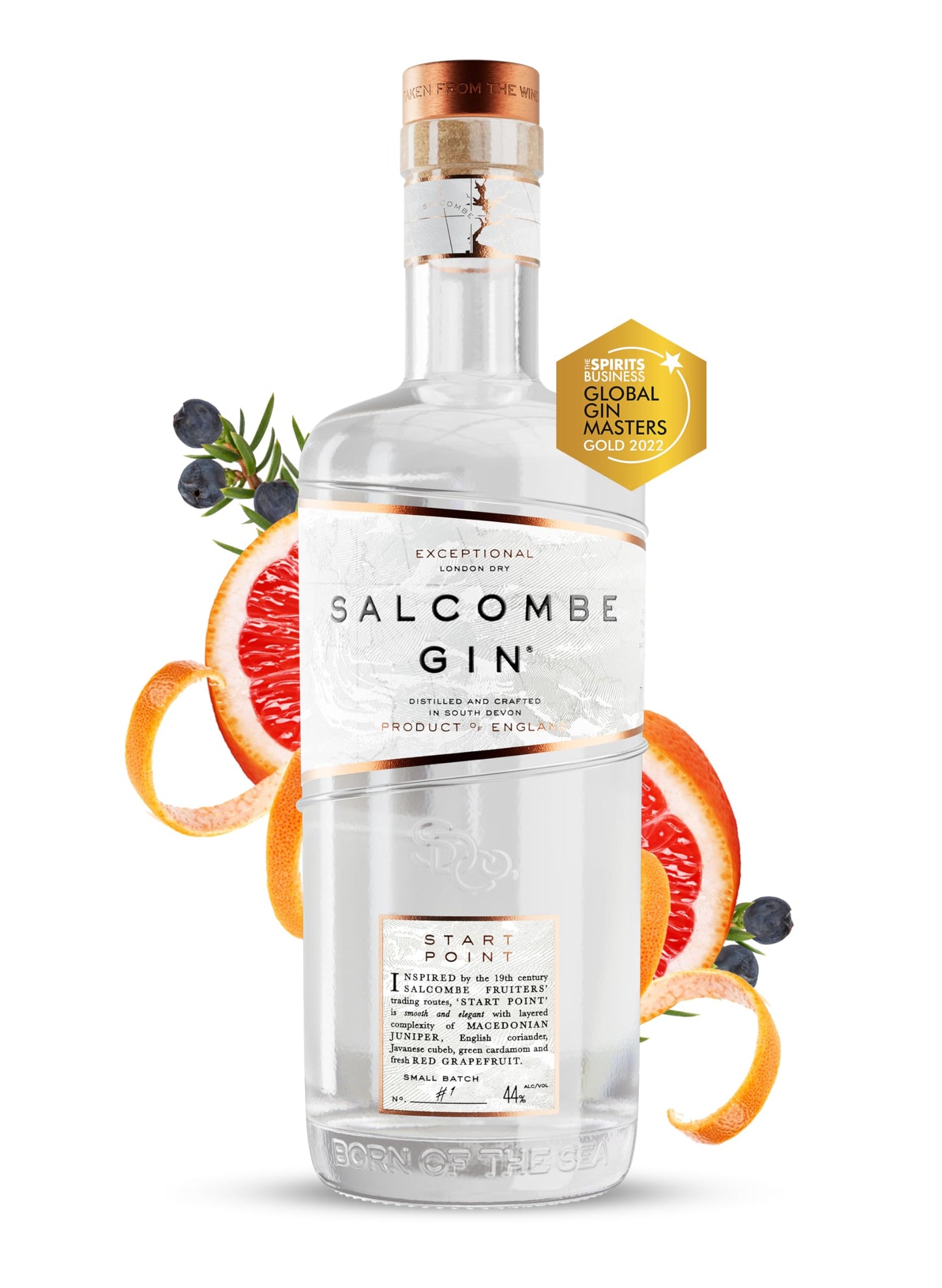 - Salcombe Gin ‘Start Point’ 70cl | 44% ABV | British Coastal Classic London Dry Gin -