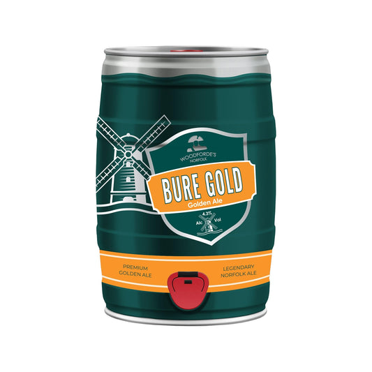 - Woodforde's Bure Gold 5 Litre Mini Keg