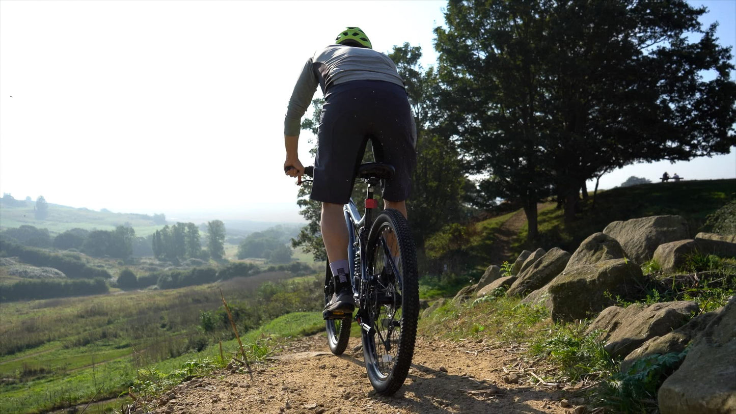 Bounty Full Suspension Mountain Bike - 18 Speed Shimano Gearing, Zoom Suspension Forks, Disc Brakes, Light Alloy Rims - Bikes for Men