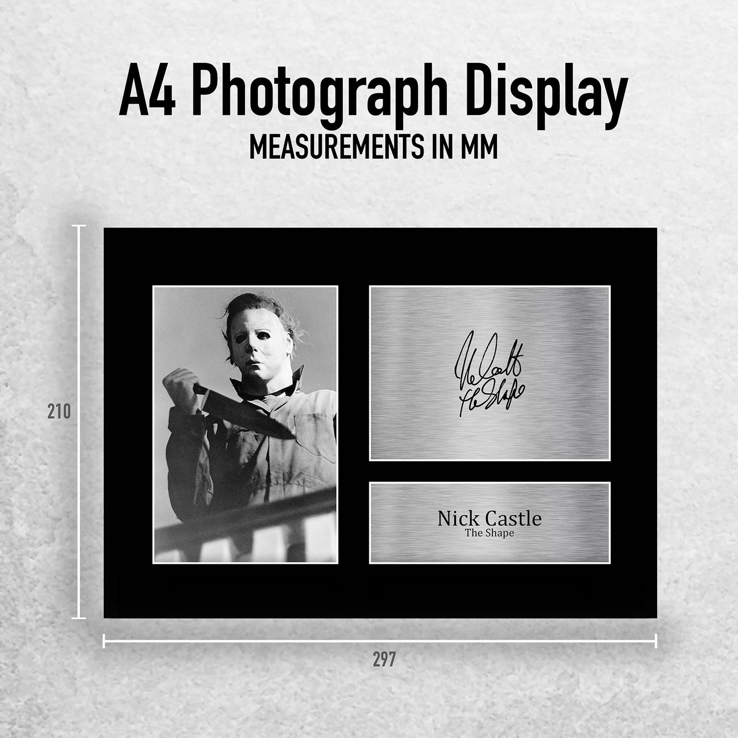 - HWC Trading A4 Nick Castle Halloween -