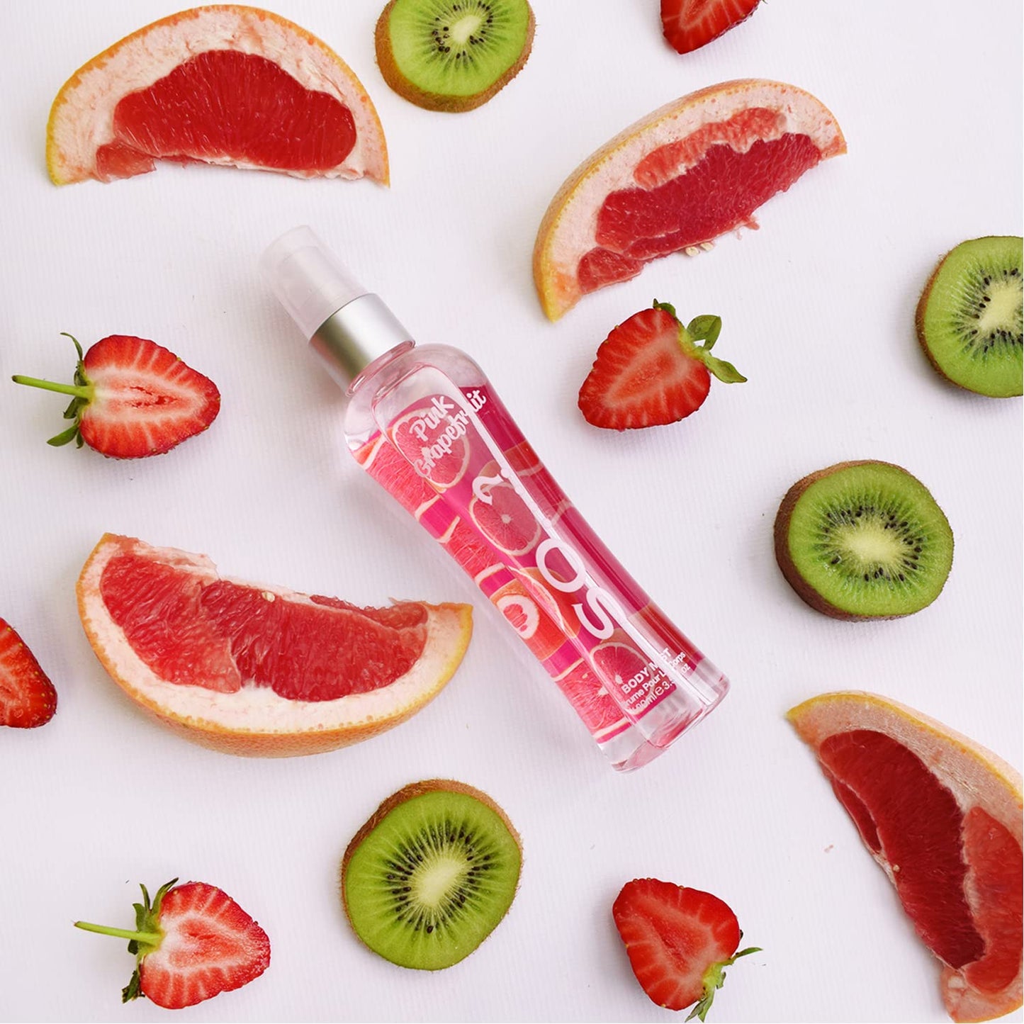 Body Mist by So…? Luscious Trio Womens Body Mist Gift Set with Pink Grapefruit, Vanilla and Candy Floss Body Mist Mixed Fragrance Spray Gift Set 3 x 100ml