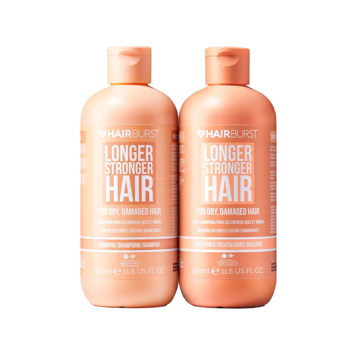 - HAIR BURST Shampoo and Conditioner Set For Dry & Damaged Hair -
