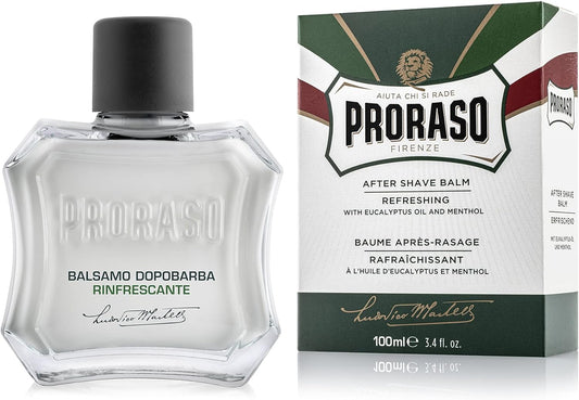 - Proraso Aftershave Balm | 100ml | Refreshing Alcohol-Free Post Shave Balm -