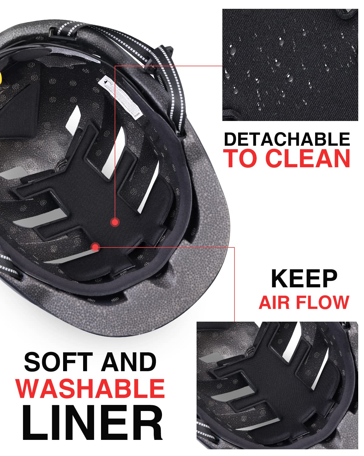 - SUNRIMOON | Adult Bike Helmet with Rechargeable USB Light -