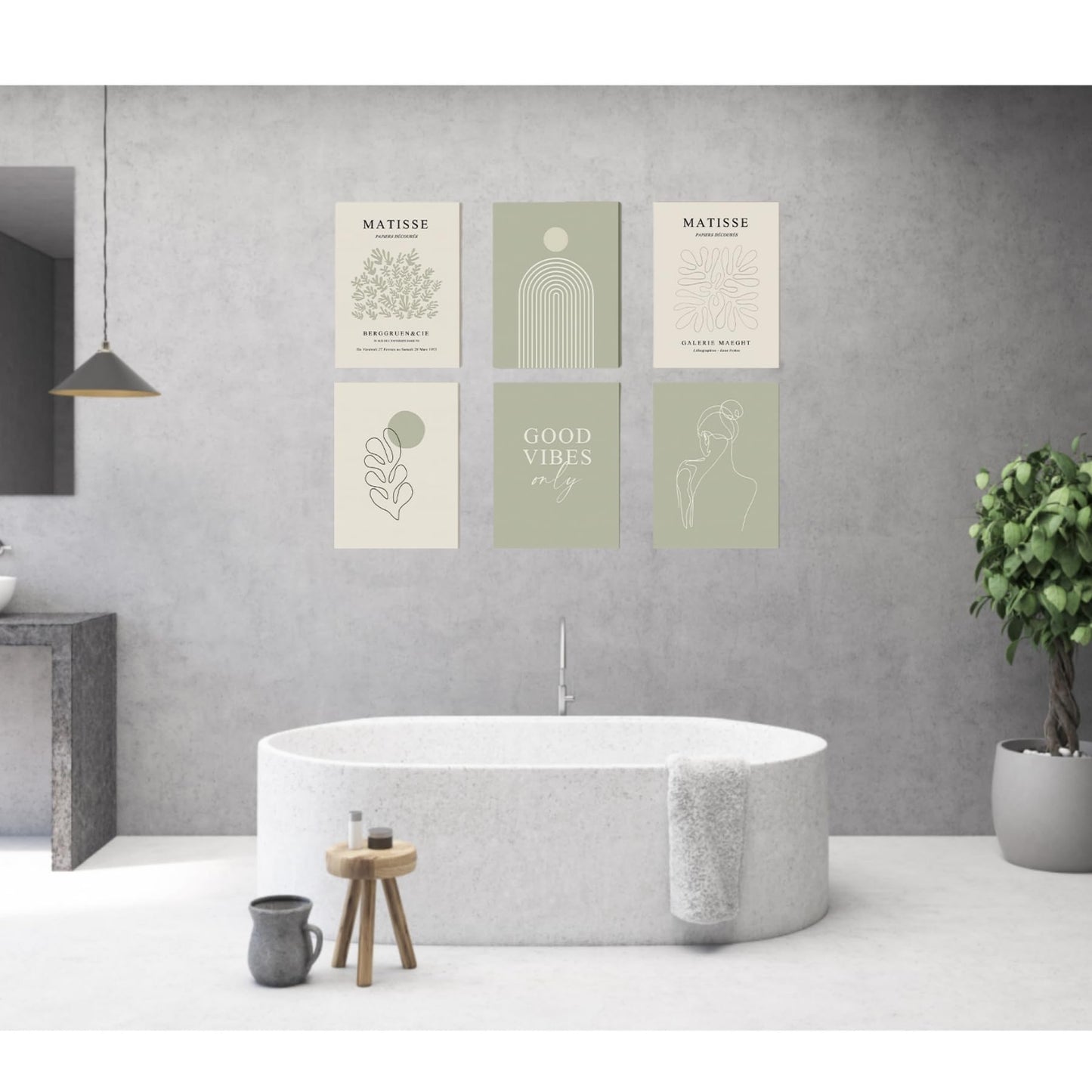 - Lslandmood Modern Abstract Pictures and Wall Art Decor -