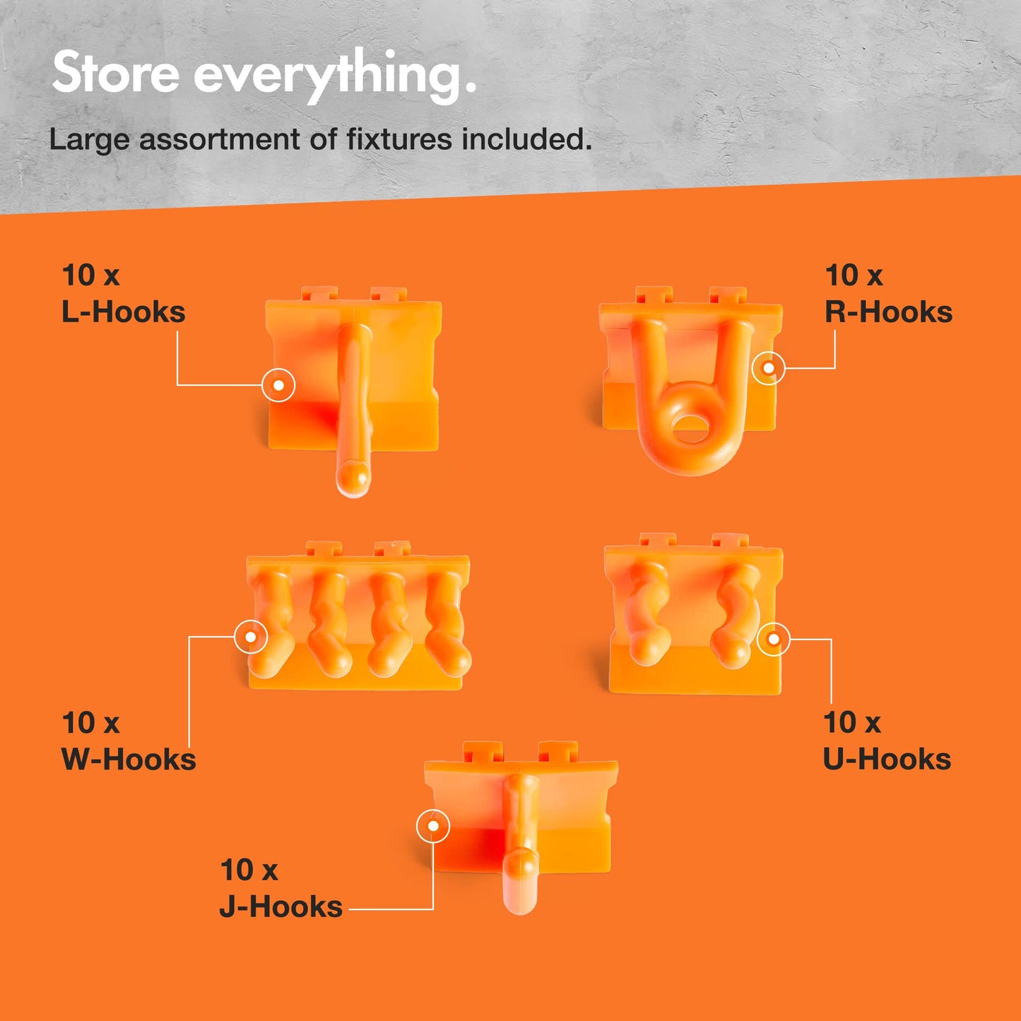 - VonHaus Garage Tool Storage with Shelf & Pegboard For Multiple Tools, Garden Tool Rack for Easy Access