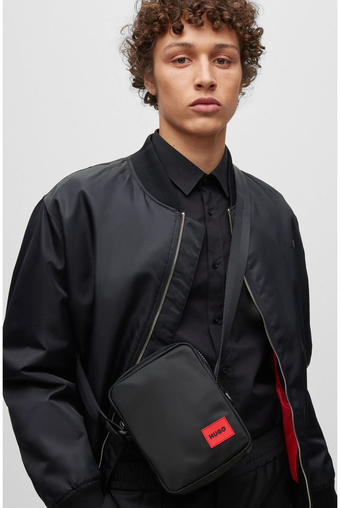 - HUGO Mens Ethon 2.0 Man Bag | Small Shoulder Man Bag -