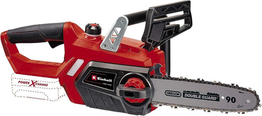 - Einhell Power X-Change 18V Cordless Chainsaw | 10 Inch (25cm) Electric Chainsaw | Cordless | OREGON Bar and Chain | GE-LC 18/25 Li Solo Battery Chainsaw | (Battery Not Included) -