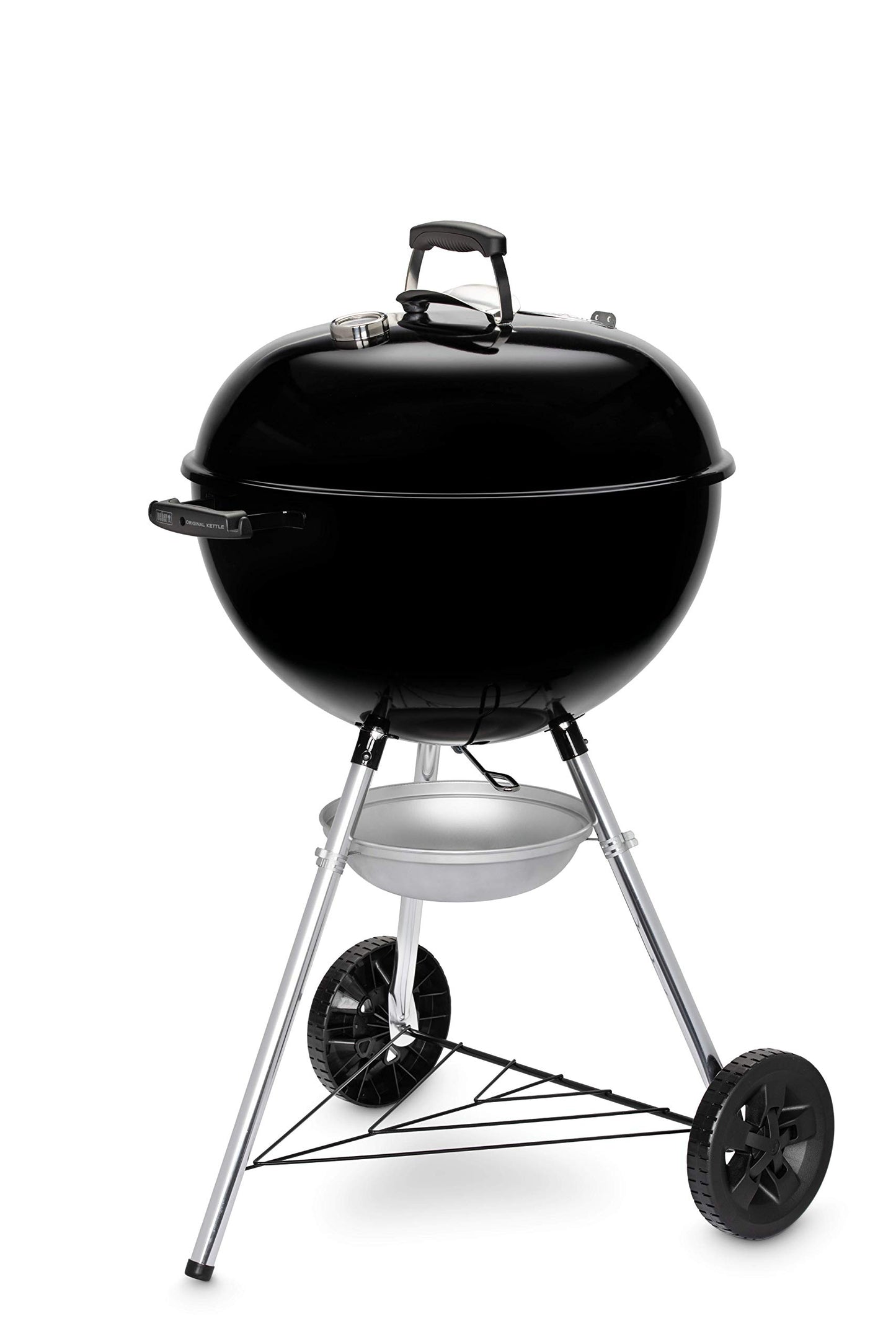 - Weber Original Kettle Charcoal Grill Barbecue, 57cm | E-5710 BBQ Grill with Lid Cover