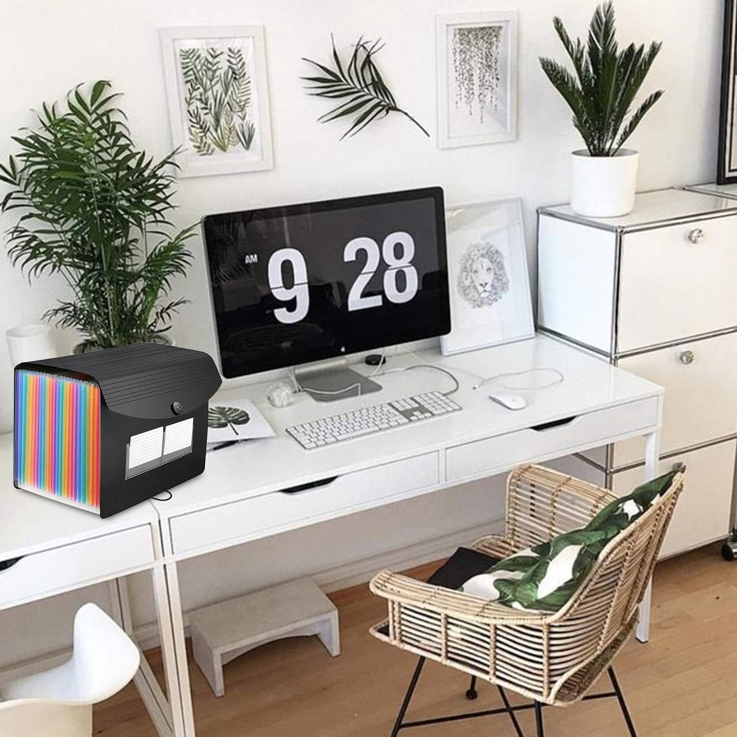 - Expanding File Organisers | 24 Pockets Document Organiser Filing Boxes | Expanding File Folder -